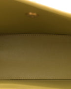 Chanel Yellow Caviar Leather Kelly Flap (Authentic Pre-Loved)