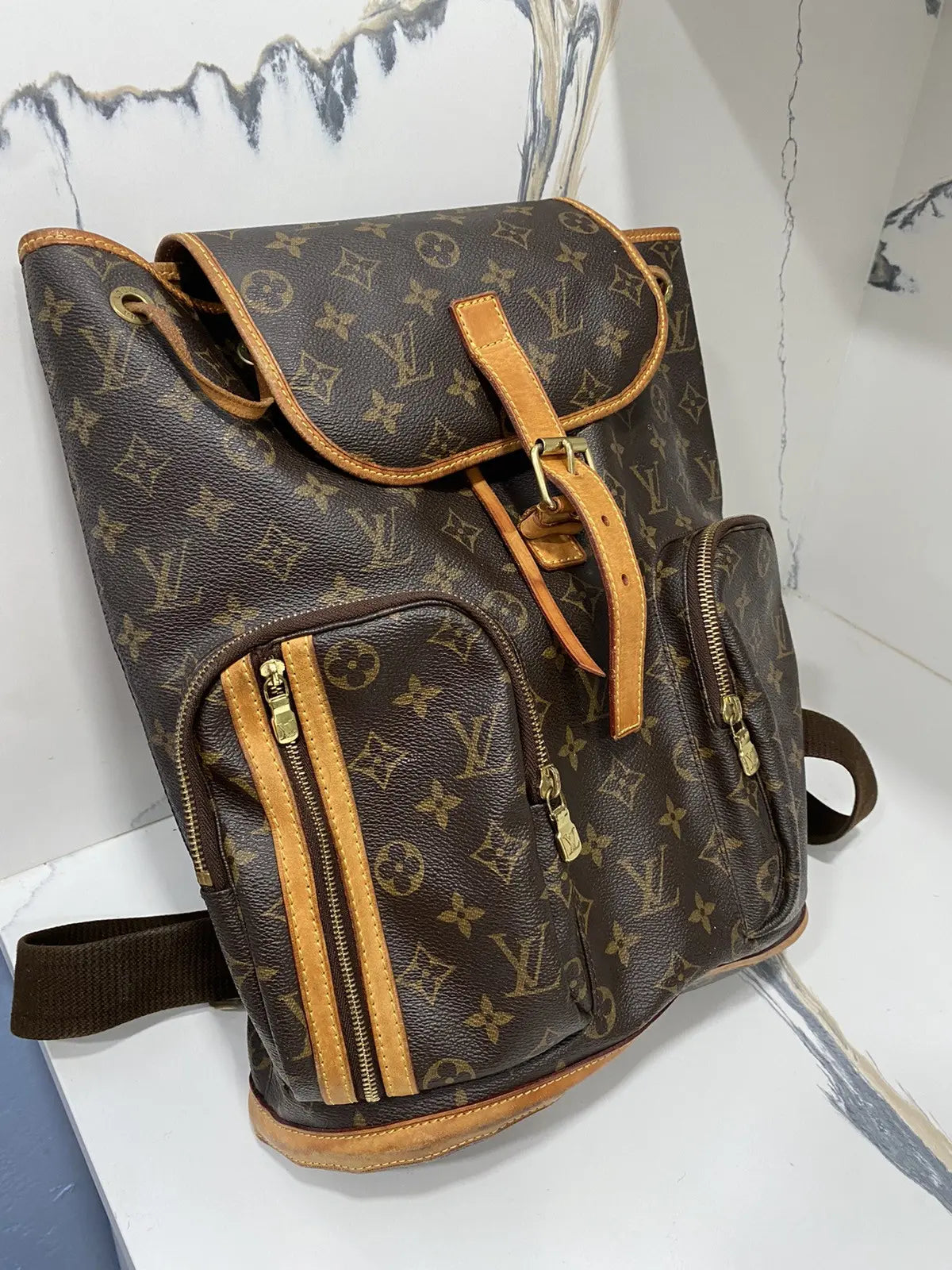 Louis Vuitton Monogram Bosphore Backpack (Authentic Pre-Loved)
