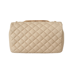 Versace Elegant White Nappa Leather Shoulder Bag